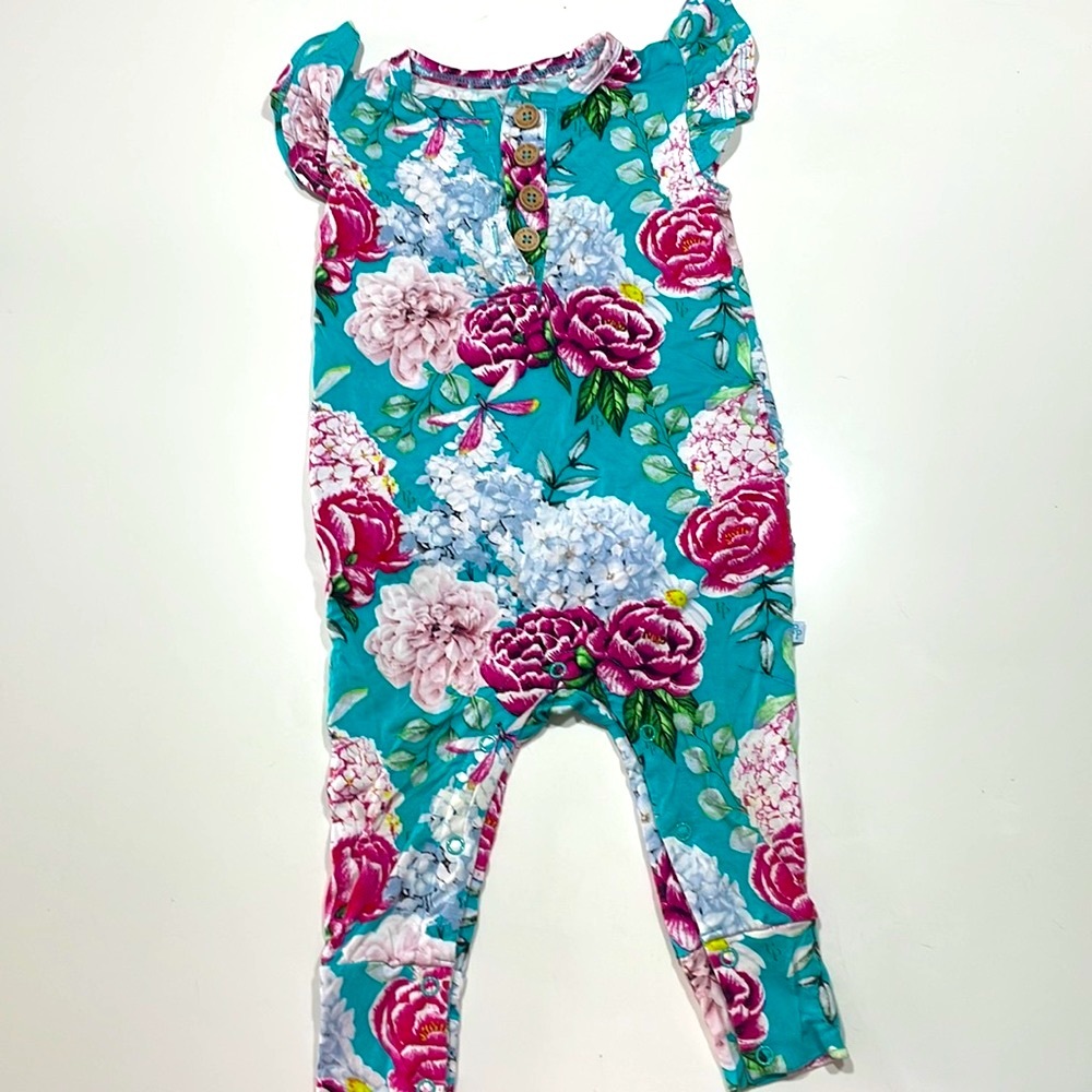 Posh Peanut ruffle romper